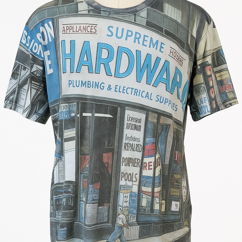 Authentic Supreme Multicolor Graphic Tee